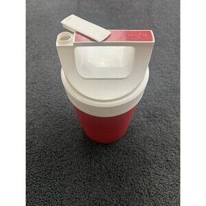 Vintage Igloo Playmate Water Cooler Jug/thermo 1/2 Gal Red